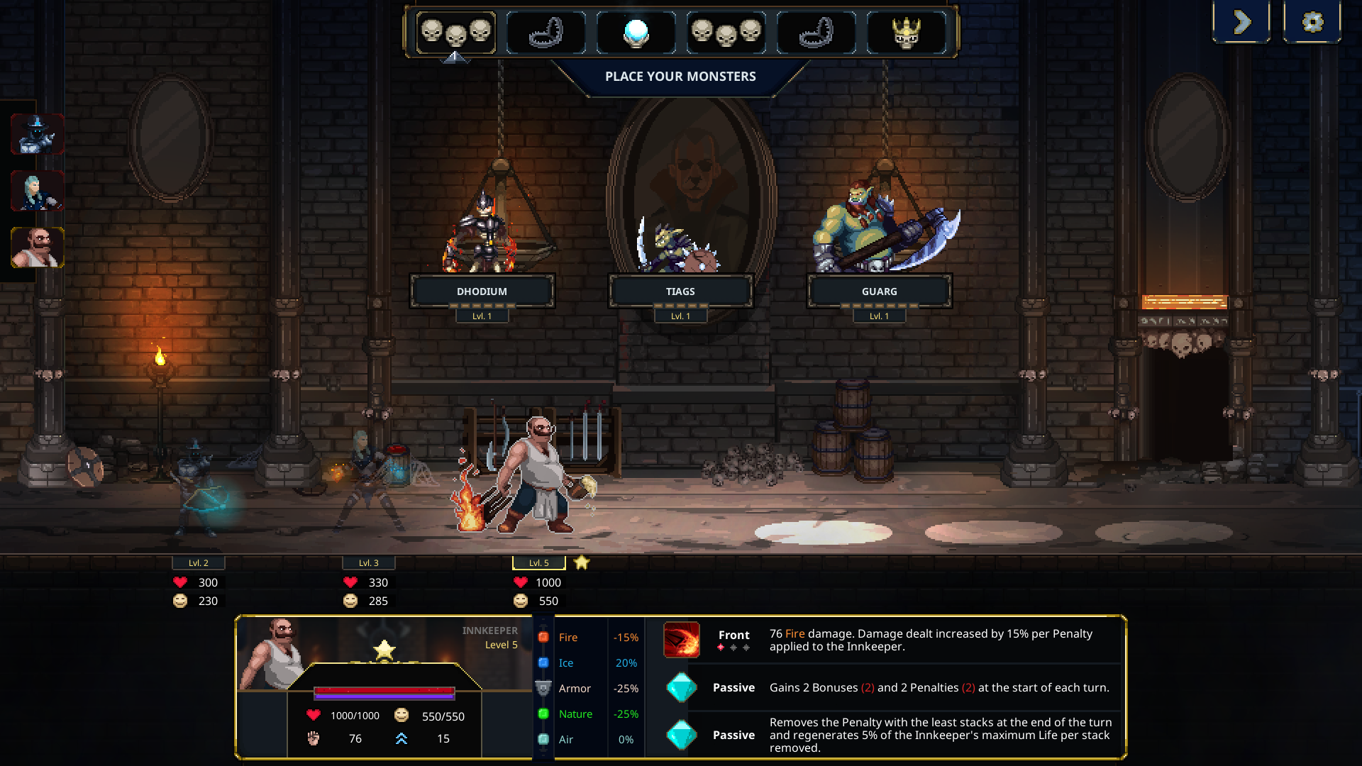 Legend of Keepers gameplay screenshot